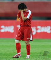 FUSSBALL  Olympia 2008   Vorrunde  Frauen   Brasilien - Korea DVR