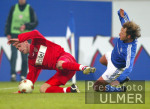 Fussball Bundesliga: Schalke - Zweikampf, Zweikampf