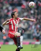 Fussball 1. Bundesliga  Saison 2010/2011: Mark van Bommel (FC Bayern Muenchen)