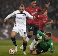 Fussball, 1. Bundesliga  Saison 2014/2015: Hannover 96 - SC Paderborn 07