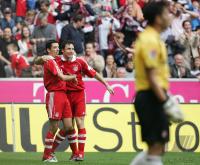 Fussball 1. Bundesliga:FC Bayern Muenchen - 1. FC Kaiserslautern