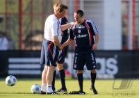 Fussball 1. Bundesliga:  Training beim  FC Bayern Muenchen