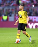 Fussball 1. Bundesliga Saison 21/22: Borussia Dortmund - FC Bayern Muenchen