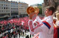 Fussball DFB Pokalsieger 13/14 Bankett FC Bayern Muenchen