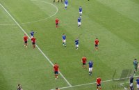 Fussball International Europameisterschaft 2012: Spanien - Italien