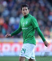 Fussball 1. Bundesliga  Saison 2011/2012: Claudio Pizarro (SV Werder Bremen)
