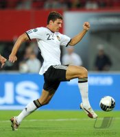 Fussball International EM 2012 Qualifikationsspiel: Mario GOMEZ (Deutschland)