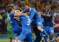 Fussball International Europameisterschaft 2012: England - Italien
