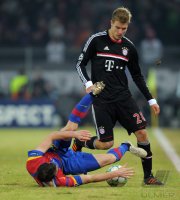 Fussball CHL  Saison 2011/2012:  FC Basel - FC Bayern Muenchen