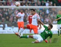 Fussball 1. Bundesliga Saison 12/13: Werder Bremen - FC Bayern Muenchen