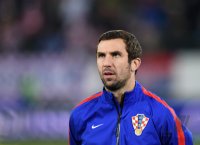 Fussball International Testspiel:  Darijo Srna (Kroatien)