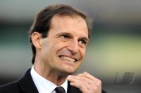 FUSSBALL SERIE A:  Trainer Massimilliano Allegri (AC Mailand)