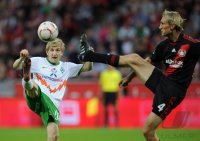 Fussball: 1. Bundesliga Saison 2010/2011: Leverkusen - Bremen