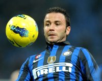 FUSSBALL SERIE A:  Pazzini Giampaolo (Inter Mailand)