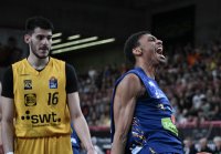 Basketball 1. Bundesliga 23/24: Tigers Tuebingen - Rostock Seawolves