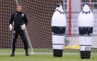 Fussball 1. Bundesliga: Training beim FC Bayern Muenchen