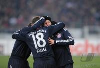 Fussball DFB Pokal  Achtelfinale 08/09   VfB Stuttgart - Bayern Muenchen