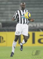 Fussball CHL Juventus-Rapid; Einzelaktion Thuram