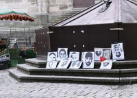 Gedenken an die Opfer des rechtsextremistischen Anschlag am 19.2.2020 in Hanau