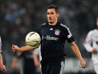 FUSSBALL 1. BUNDESLIGA: Bayern, KLOSE Einzelaktion