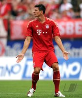 Fussball 1. Bundesliga Saison   2011/2012 :  Mario Gomez (FC Bayern Muenchen)