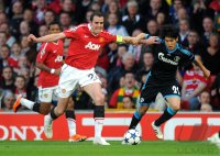 Fussball CHL  Saison 2010/2011:  Manchester United - FC Schalke 04