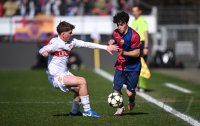 FUSSBALL Fussball UEFA Youth League 24/25: VfB Stuttgart - FC Barcelona