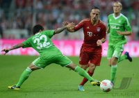 Fussball 1. Bundesliga, Saison 2012/2013:  FC Bayern Muenchen - VFL Wolfsburg