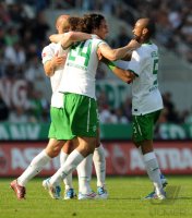 Fussball: 1. Bundesliga Saison 2010/2011: St. Pauli - Werder Bremen