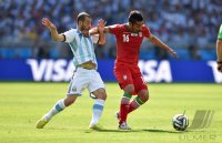 FUSSBALL WM 2014, Gruppenphase: Argentinien - Iran