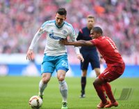 Fussball 1. Bundesliga Saison 15/16: FC Bayern Muenchen -  FC Schalke 04