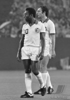 Fussball Pele, Beckenbauer (Cosmos New York)