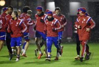 Fussball 1. Bundesliga Saison 14/15: TrainingFC Bayern Muenchen