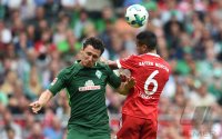Fussball Bundesliga Saison 17/18: SV Werder Bremen - FC Bayern Muenchen