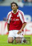 FUSSBALL 1. Bundesliga FCB, PIZARRO enttaeuscht