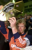 Fussball  1. Bundesliga  Ligacup  2000/2001: FC Bayern  M&Aring;&cedil;nchen - Hertha BSC Berlin