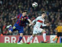 FUSSBALL  International CHL 09/10 :  FC Barcelona - VfB Stuttgart