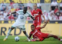 Fussball 1. Bundesliga: 1.FC Koeln - VfL Wolfsburg