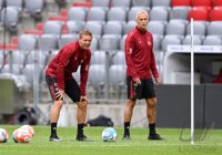 Fussball 1. Bundesliga Saison 21/22: Teampraesentation FC Bayern Muenchen