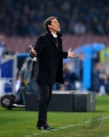 FUSSBALL Coppa Italia  2013/2014:  Trainer Rudi Garcia (AS Rom)
