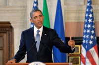 Staatsbesuch; US-Praesident Barack Obama in Rom