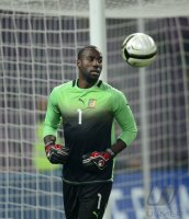 FUSSBALL INTERNATIONAL:  Torwart Roland NDY Assembe (Kamerun)