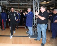 Fussball/ GES/  DFB Team im Mercedes-Benz Werk Bremen, 27.02.2012