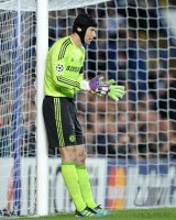 Fussball CHL  Saison 2011/2012:  Torwart Petr Cech (FC Chelsea)