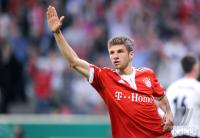 Fussball DFB Pokal : JUBEL  Thomas Mueller (FCB)