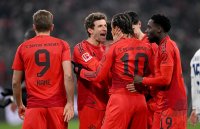 Fussball 1. Bundesliga 24/25: FC Bayern Muenchen - TSG 1899 Hoffenheim
