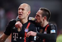 Fussball 1. Bundesliga Saison 14/15: JUBEL FC Bayern Muenchen