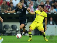 Fussball 1. Bundesliga, Supercup: FC Bayern Muenchen - Borussia Dortmund