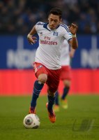 Fussball, 1. Bundesliga  Saison 2013/2014: Hamburger SV - Borussia Dortmund