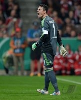 FUSSBALL DFB POKAL  Saison 2012/2013:  FC Bayern Muenchen - VfL Wolfsburg